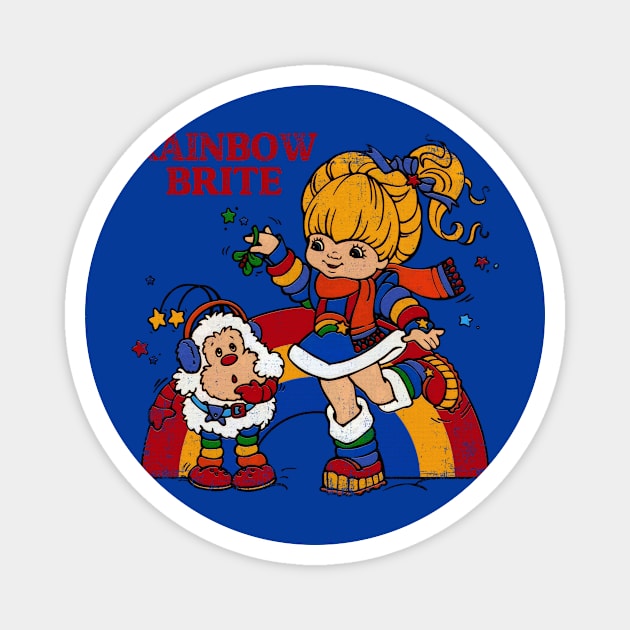 Rainbow Brite Magnet by Kalea.Gamila